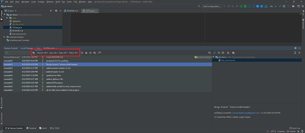 Как загрузить проект на github из intellij idea